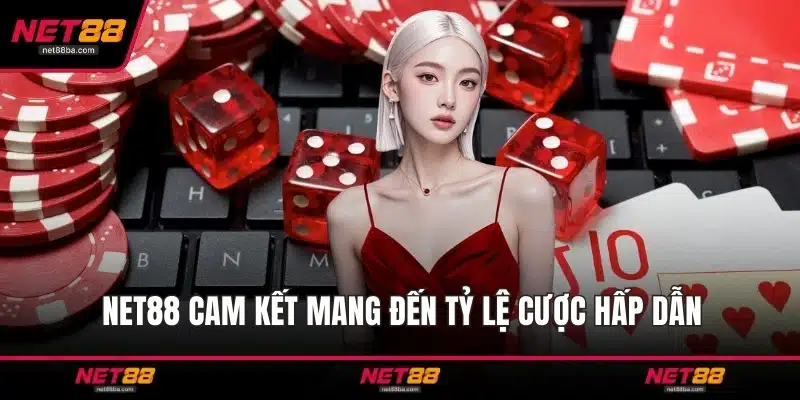 NET88 cam kết mang đến tỷ lệ cược hấp dẫn