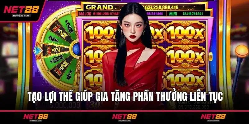 Tạo lợi thế giúp gia tăng phần thưởng liên tục